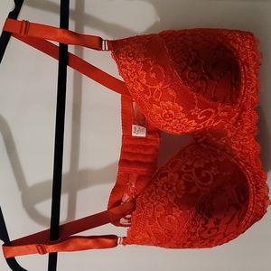 Red Lace Bra